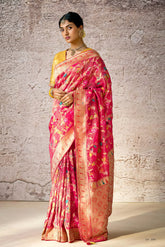 Kora Banarasi Art Silk Saree LXSE0047